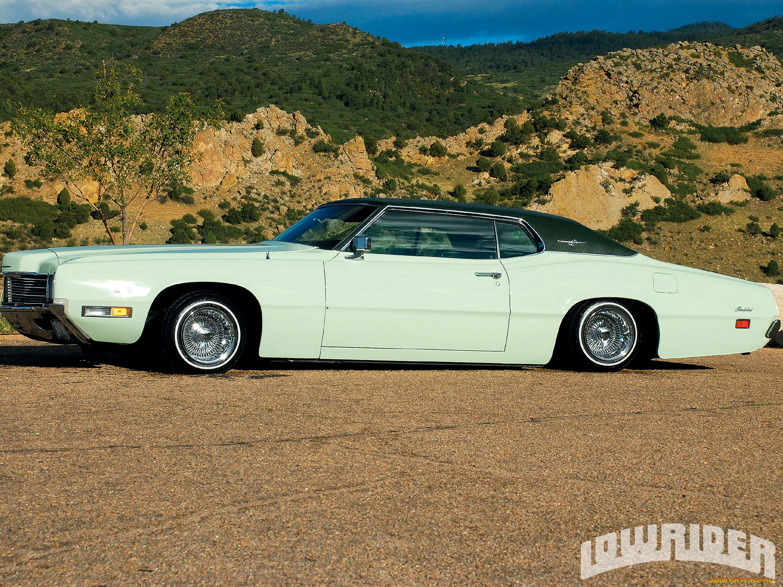 1971, ford, thunderbird, 